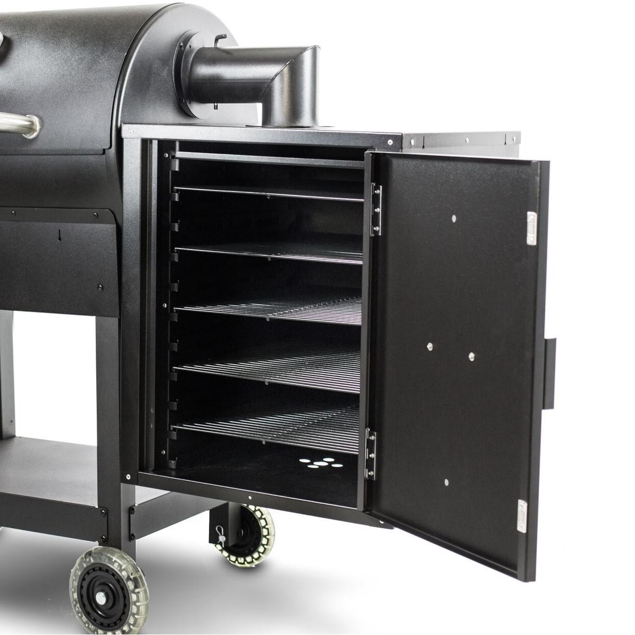 Louisiana Grills Cold Smoke Cabinet - Attached to Louisiana Pellet Grill thumbnail