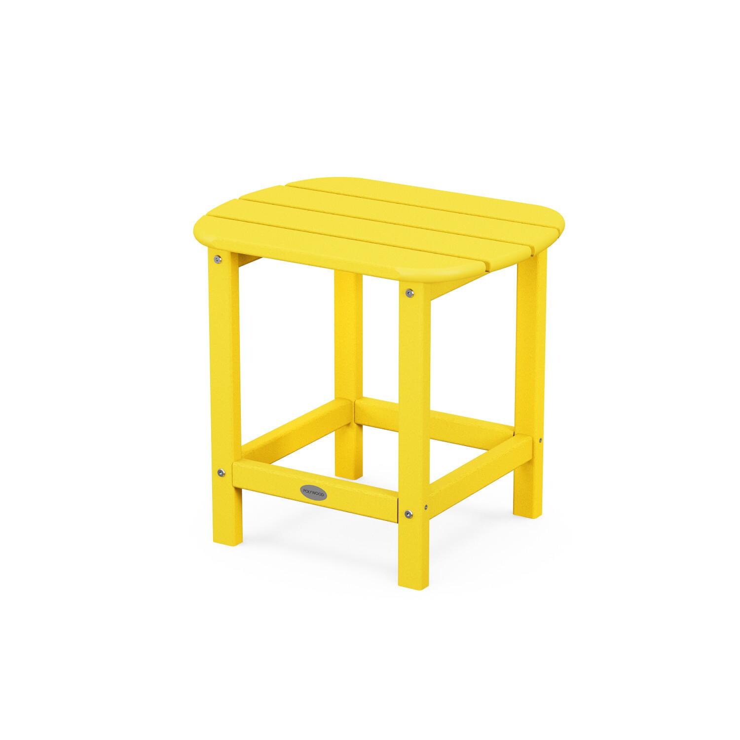 POLYWOOD SBT18LE South Beach 19 X 15-Inch Side Table - Angled View thumbnail