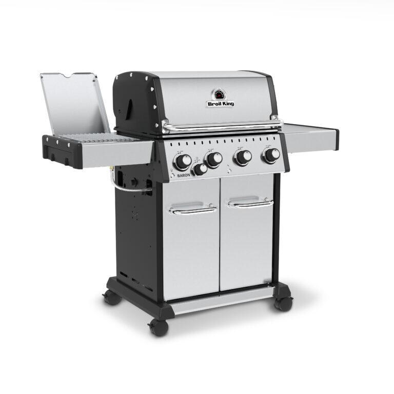 Broil King  Baron S 440 Pro Infrared Propane Gas Grill 875924 - Closed Angled thumbnail