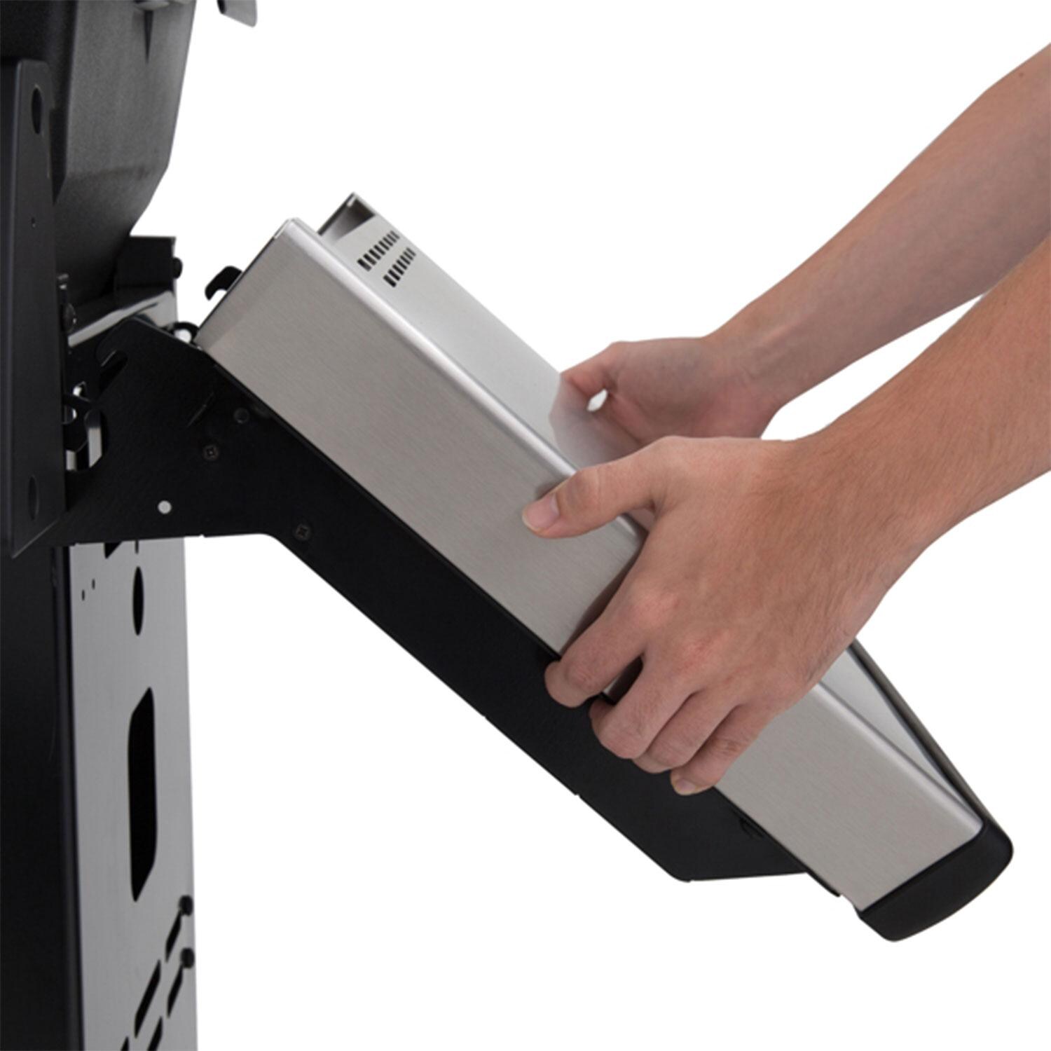 Broil King 946884 23 1/2 Inch Signet 390 Propane Gas Grill - Shelf Fold - White Background thumbnail