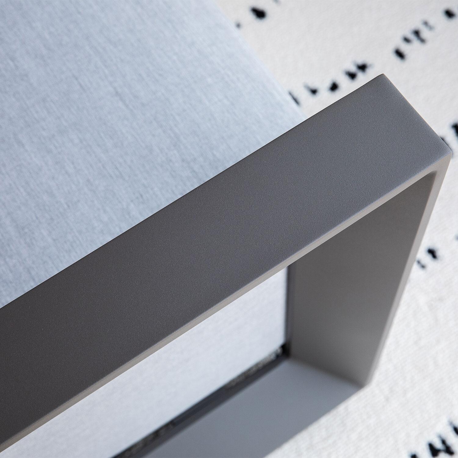 Elementi OS-2505S Newport Outdoor Aluminum Club Chair w/ Sunbrella Cushions - Arm Rest - Detail thumbnail