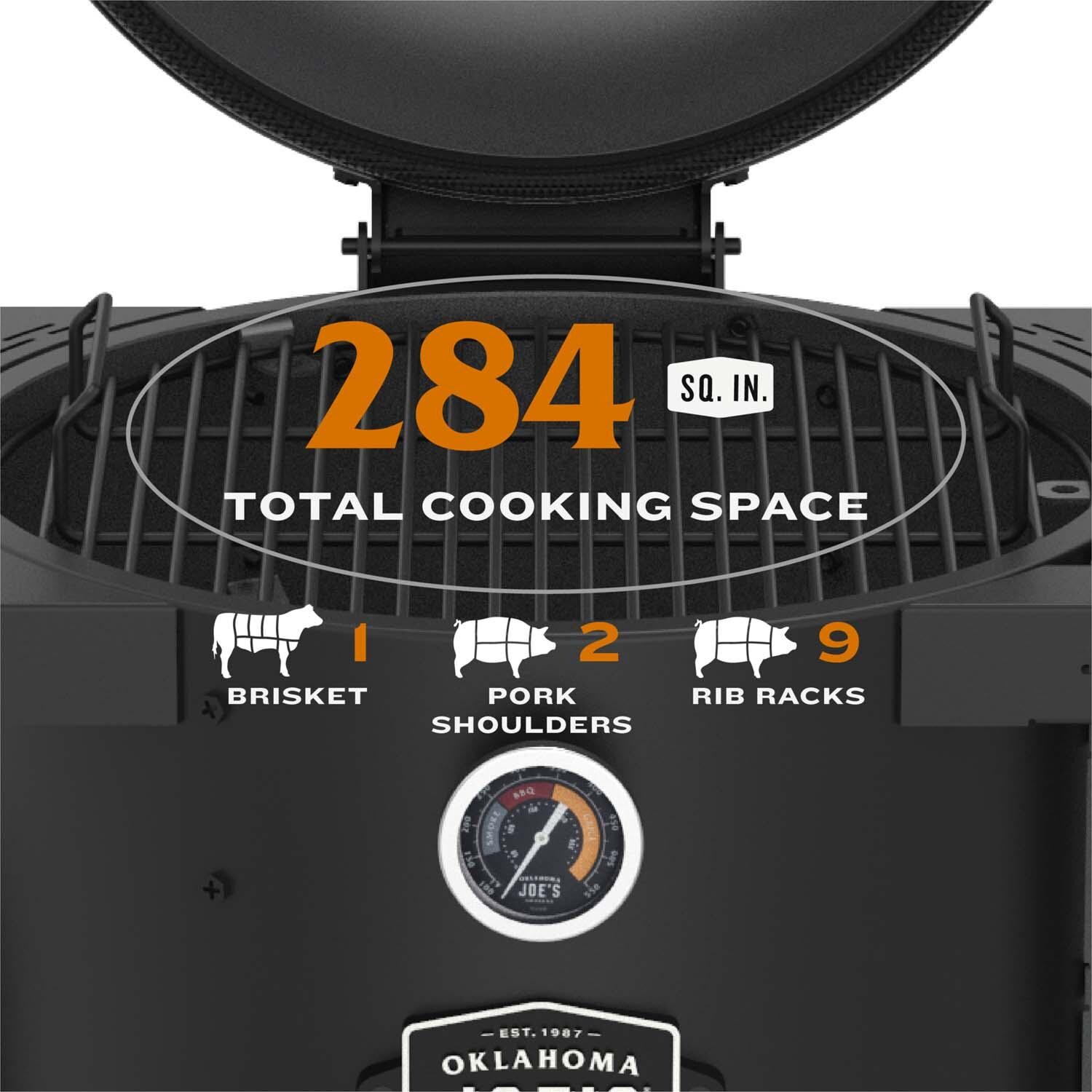 Oklahoma Joe's 25203120 Bronco Drum Smoker & Grill - Capacity - Detail thumbnail