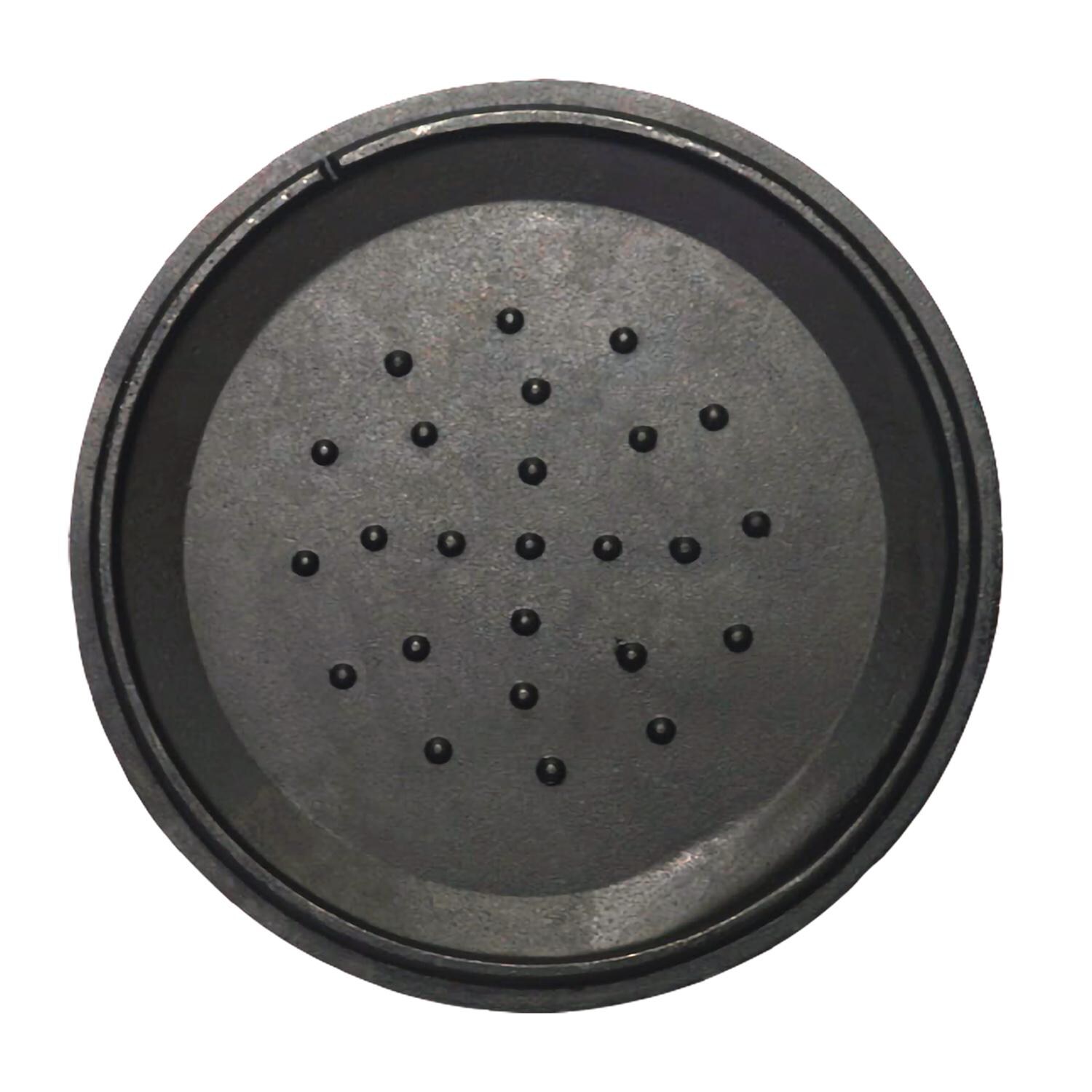 Camp Chef 12-Inch Seasoned Cast Iron Skillet Lid - Underside Detail thumbnail