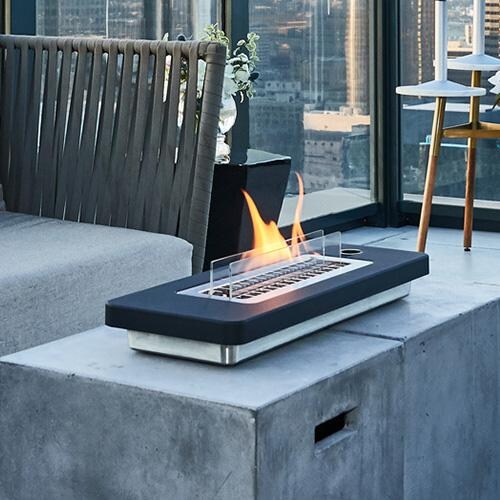 Lovinflame - 425007 - Tabletop Firepit - Black - Outside thumbnail