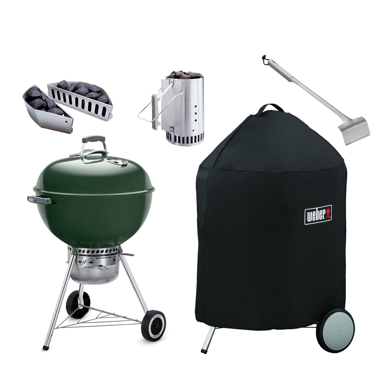 Weber Kettle Ultimate Bundle - Green thumbnail