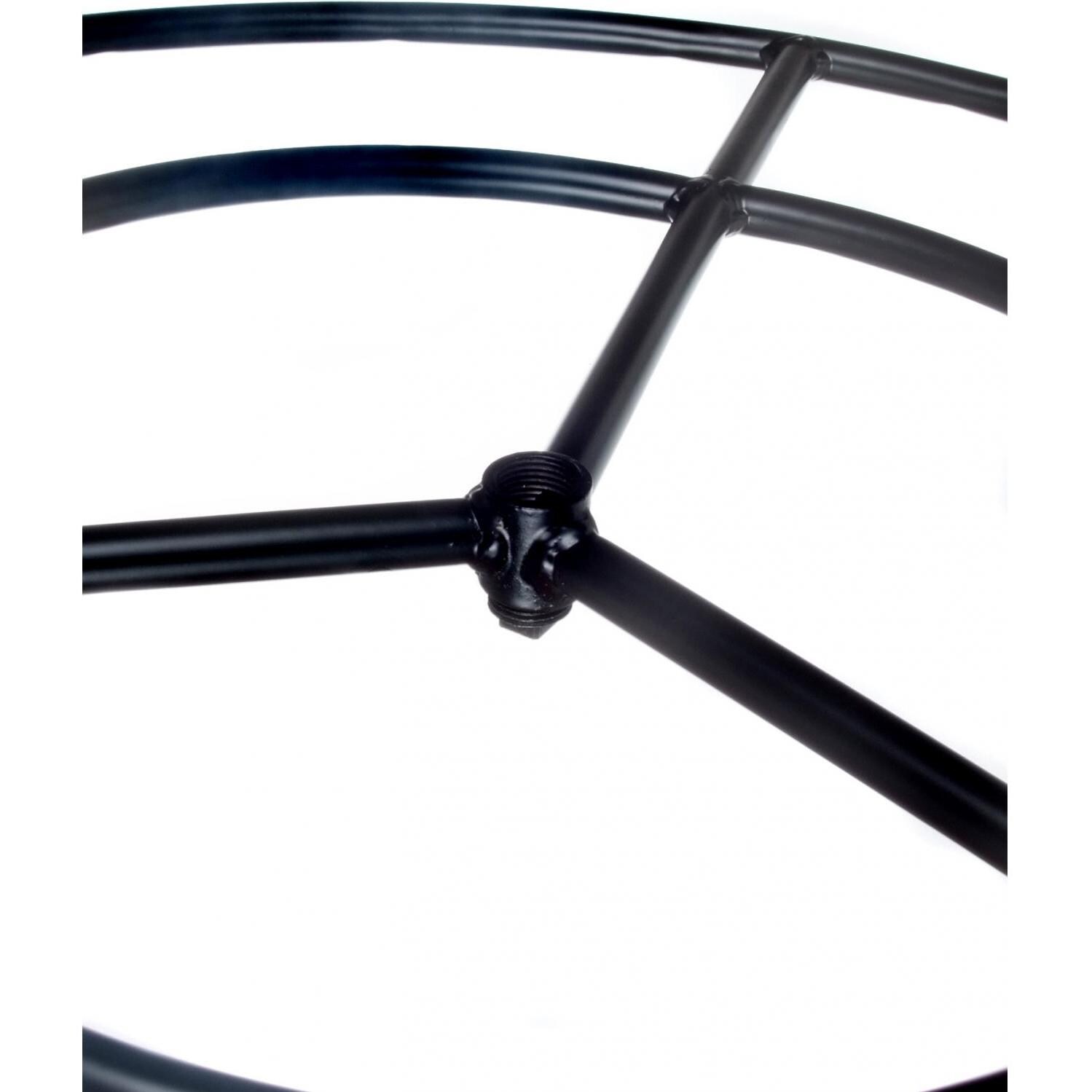 Alpine Flame 36-Inch Round Double Natural Gas Fire Pit Ring Burner - Gas Connection thumbnail