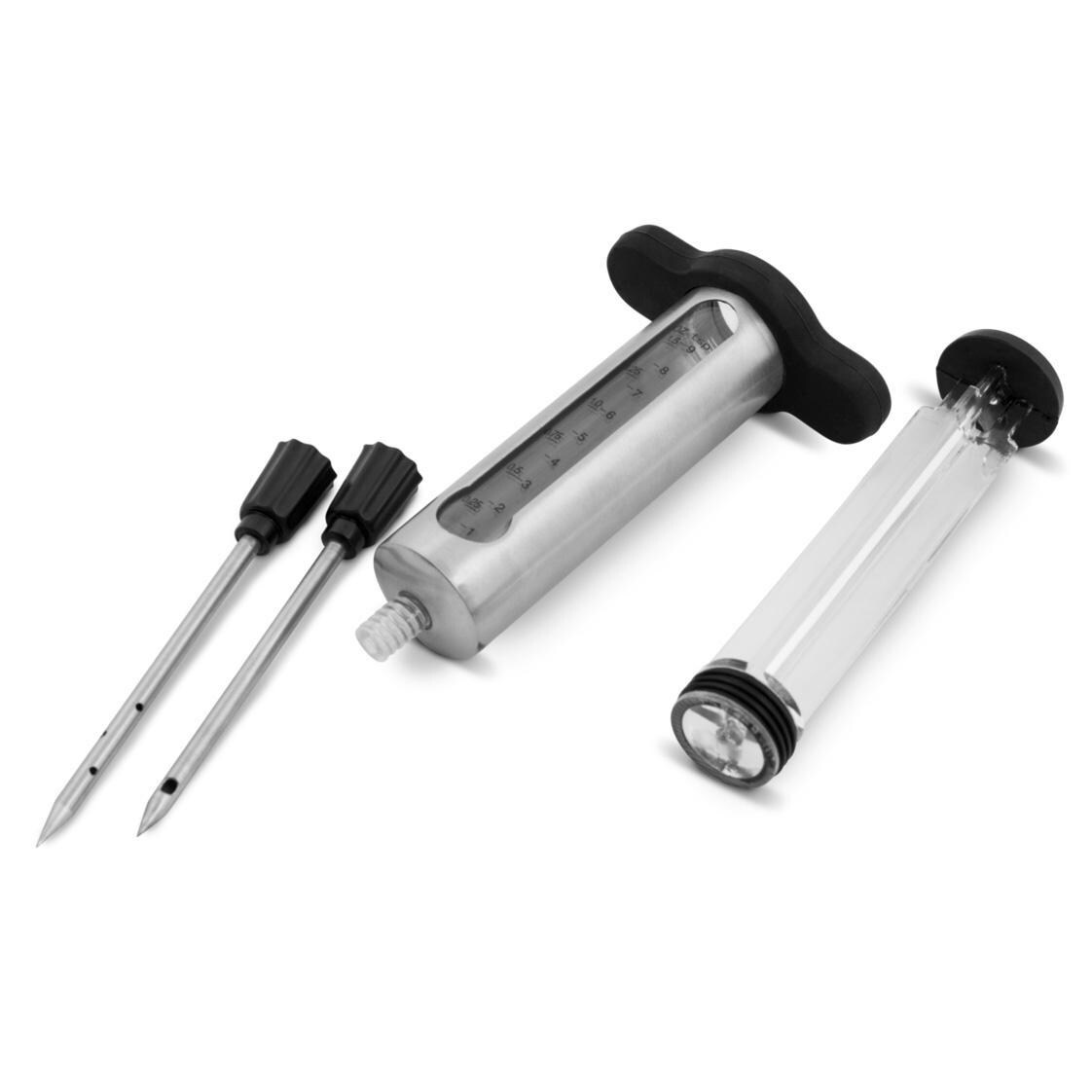Broil King Stainless Steel Marinade Injector - 61495 - Taken Apart - White Background thumbnail