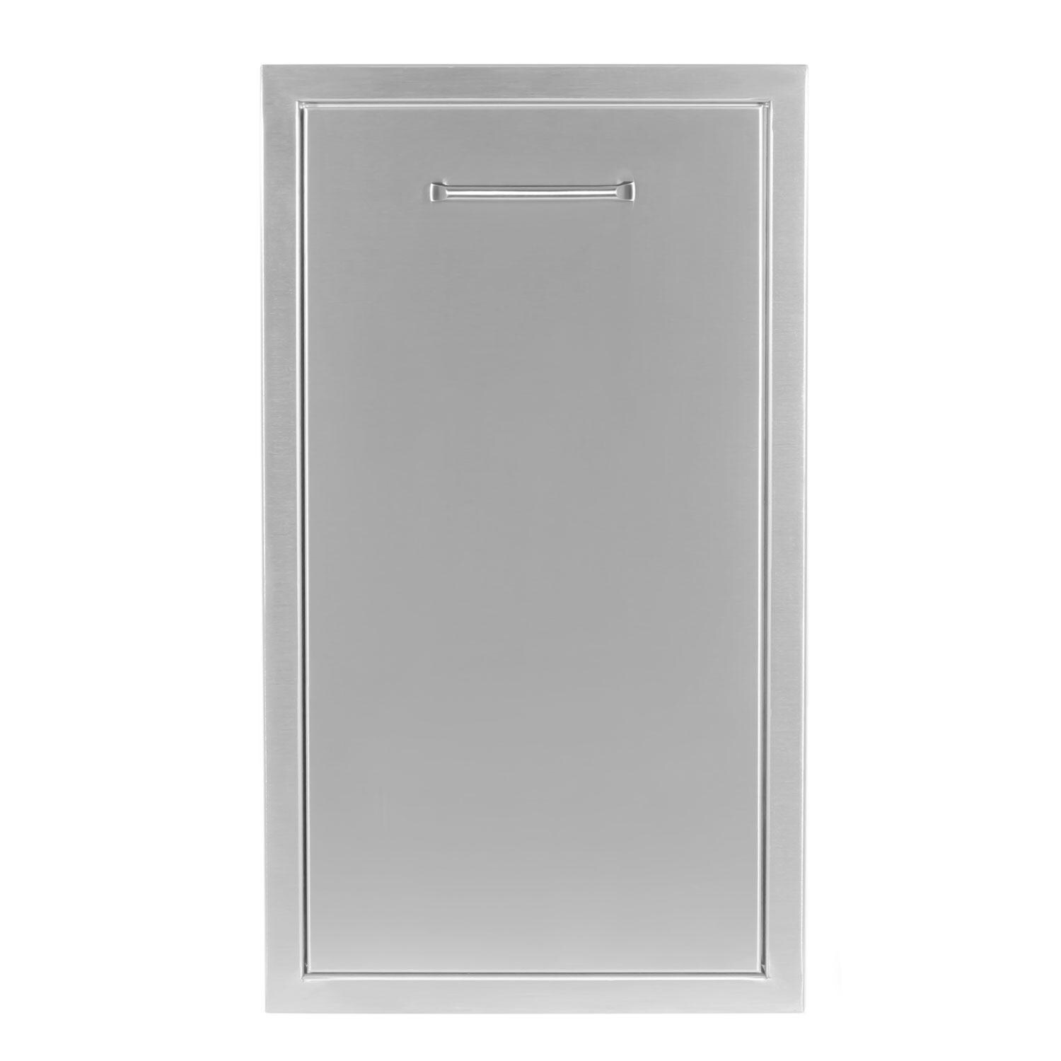 Wildfire WFTRDW1426-SS 14 x 26 304 SS Pull Out Trash Drawer - Display - White Background thumbnail