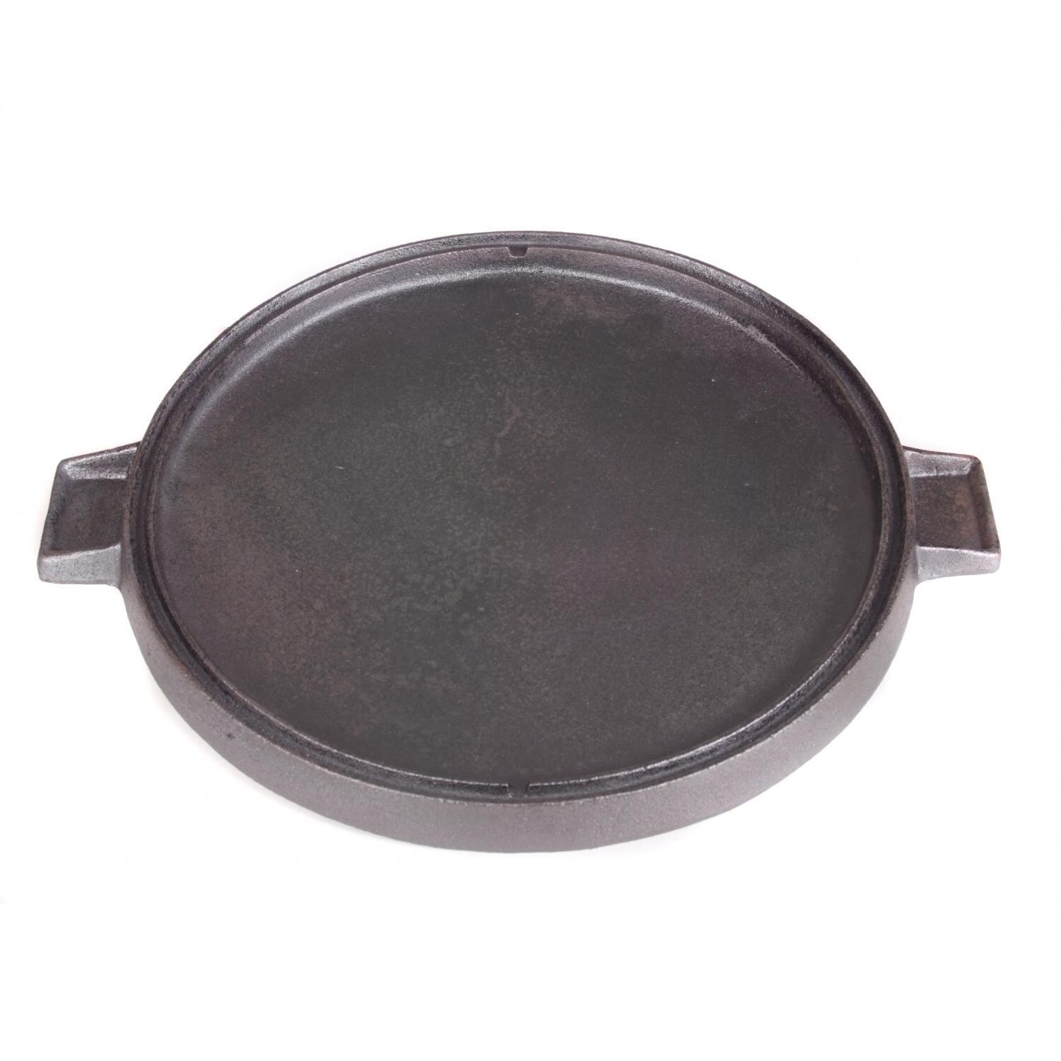 Cajun Classic 11Inch Round Reversible Seasoned Cast Iron Griddle