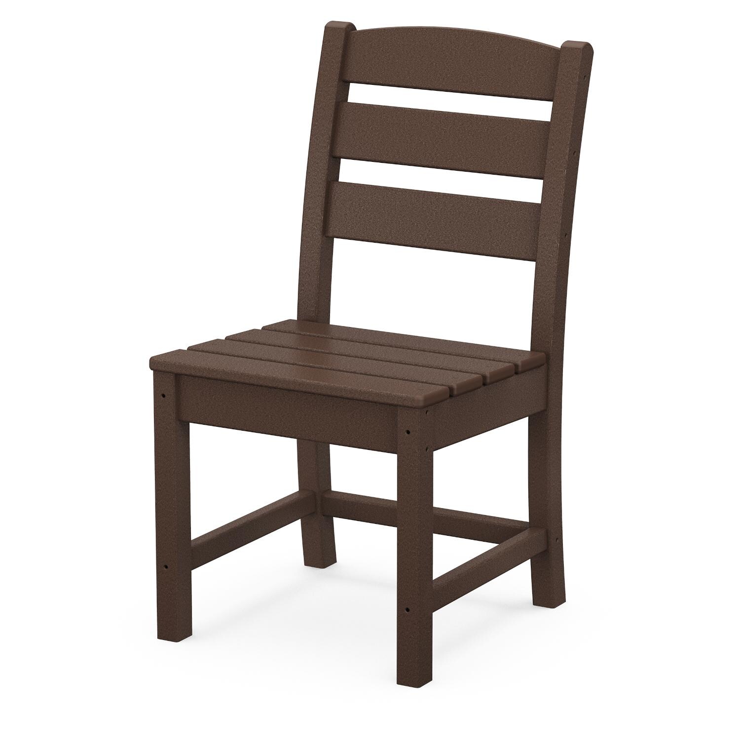 POLYWOOD TLD100MA Lakeside Dining Side Chair - Mahogany thumbnail