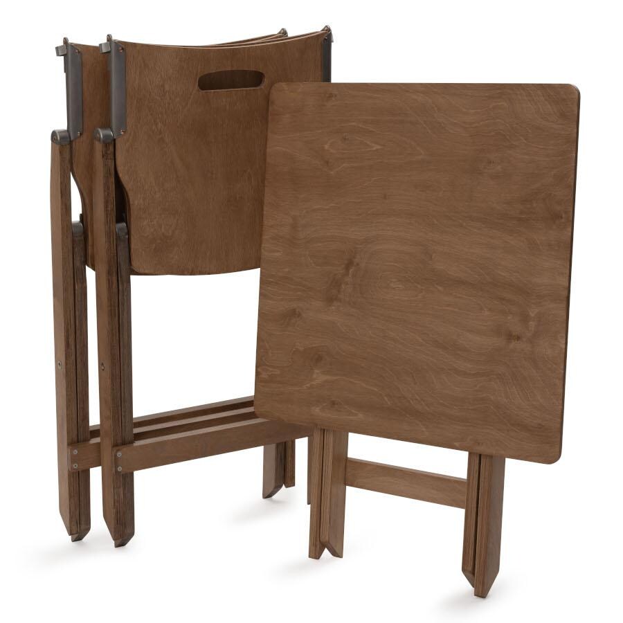 Barebones Living Ridgetop Wood Folding Table CKW585 BBQGuys