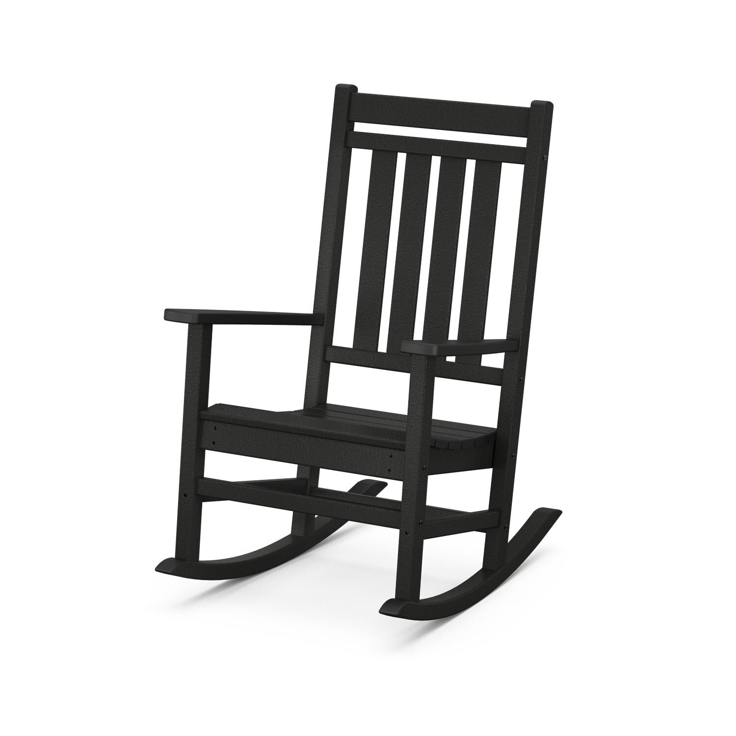 POLYWOOD Estate Rocking Chair Black BBQGuys