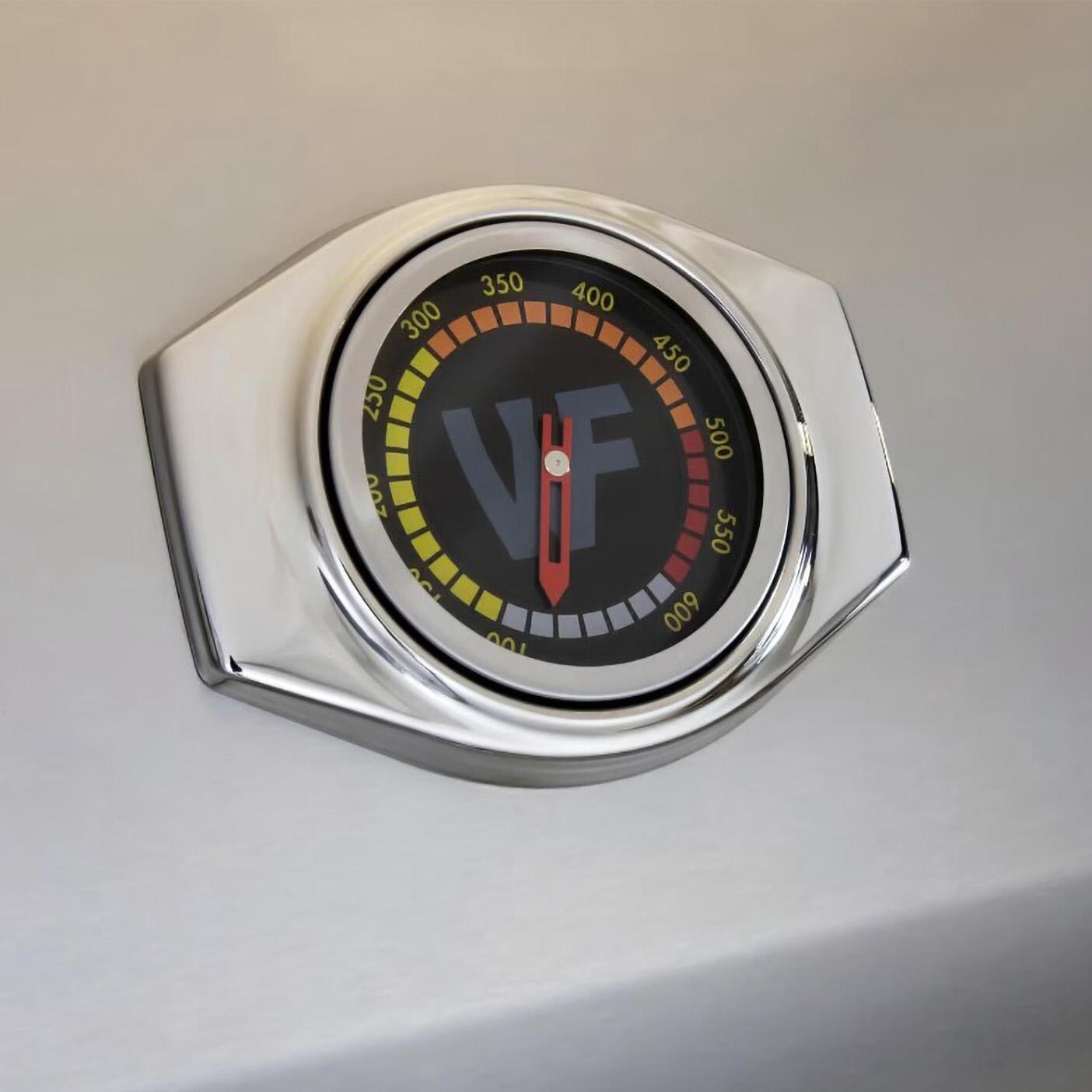 Wildfire WF-PRO30GRD-RH-NG 30 Inch Griddle Outdoor Kitchen Package w/Power Burner & 15 Inch Outdoor Rated Refrigerator - Temperature Gauge - Lifestyle thumbnail