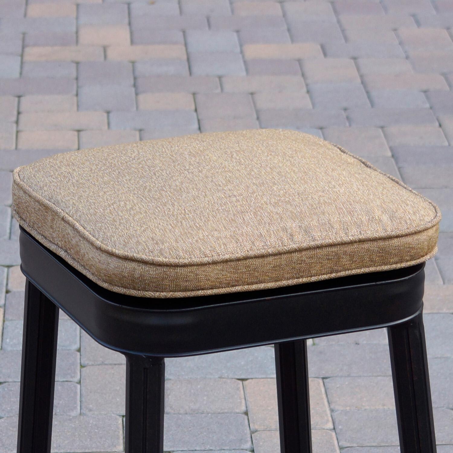 Darlee B/RC1220-101-2 Backless Square Bar Stool Replacement Cushion - Furniture Frame Not Included thumbnail