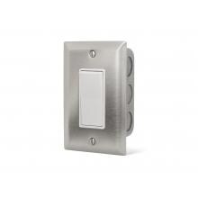 Infratech Single On/Off Wall Plate Switch And Gang Box - 14-4400 image