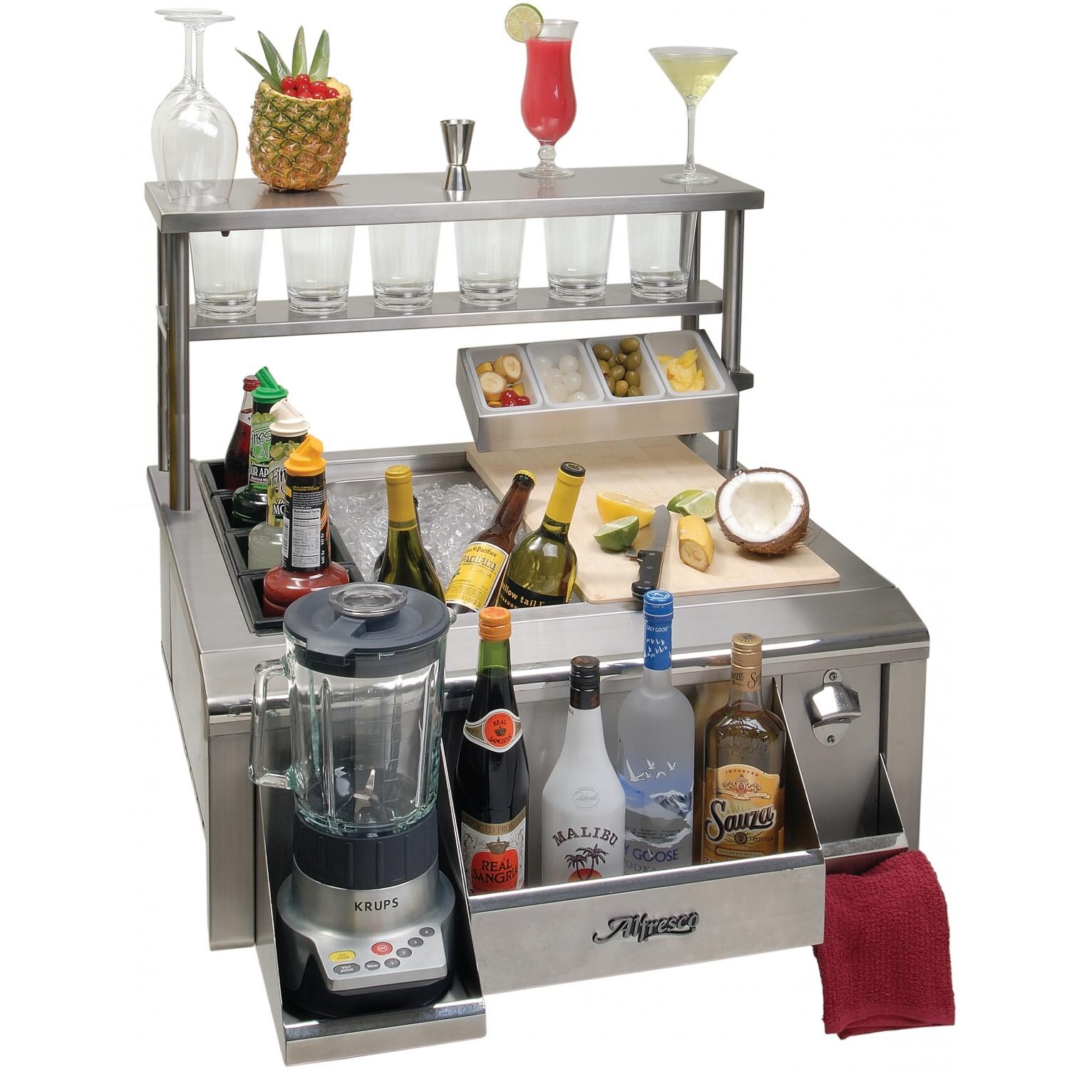 Alfresco Blender Shelf Accessory For 30-Inch Apron Sink (Shown On Bartending Center With Optional Accessories - Not Included)) thumbnail