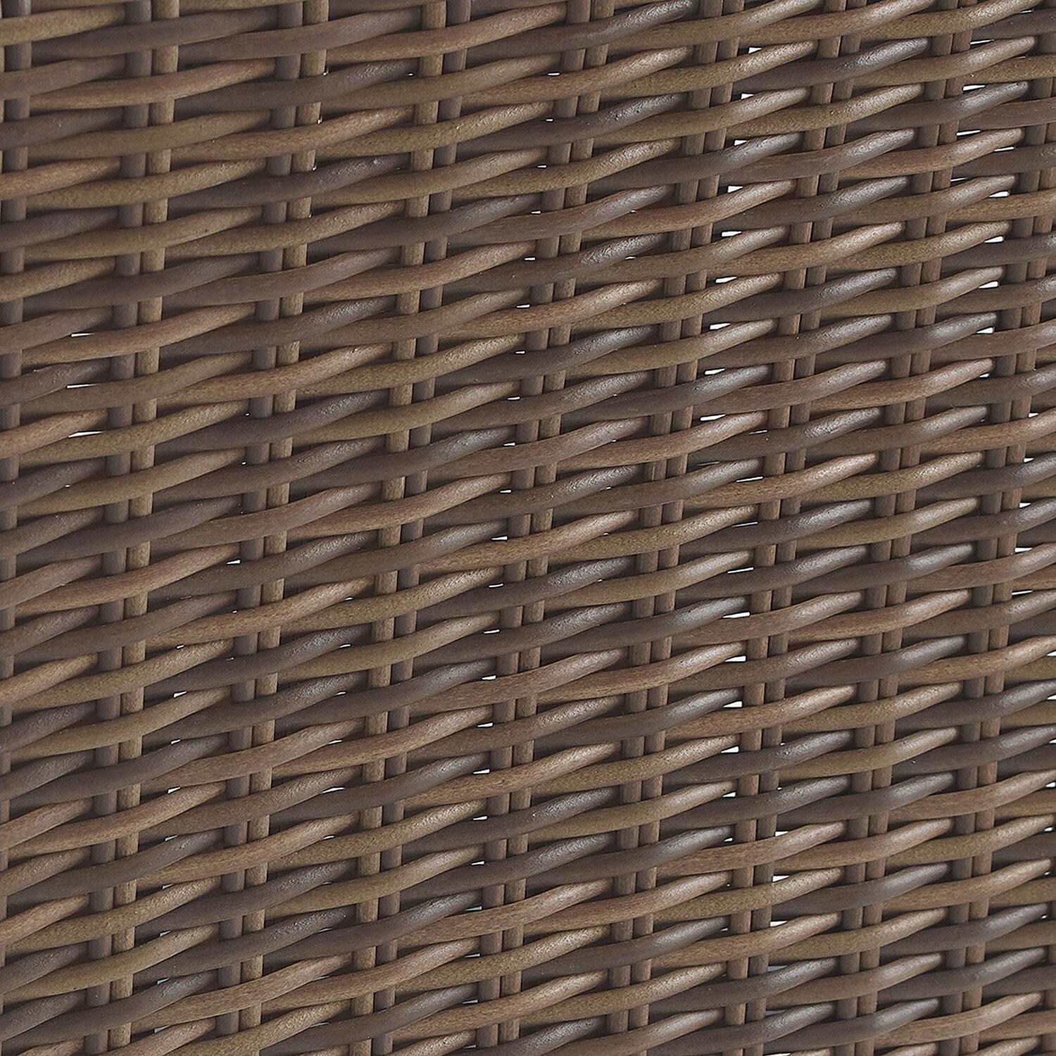 Ultimate Patio UP-92660WB-NV 5Pc Wicker Outdoor Dining Set in Navy - Wicker - Detail thumbnail