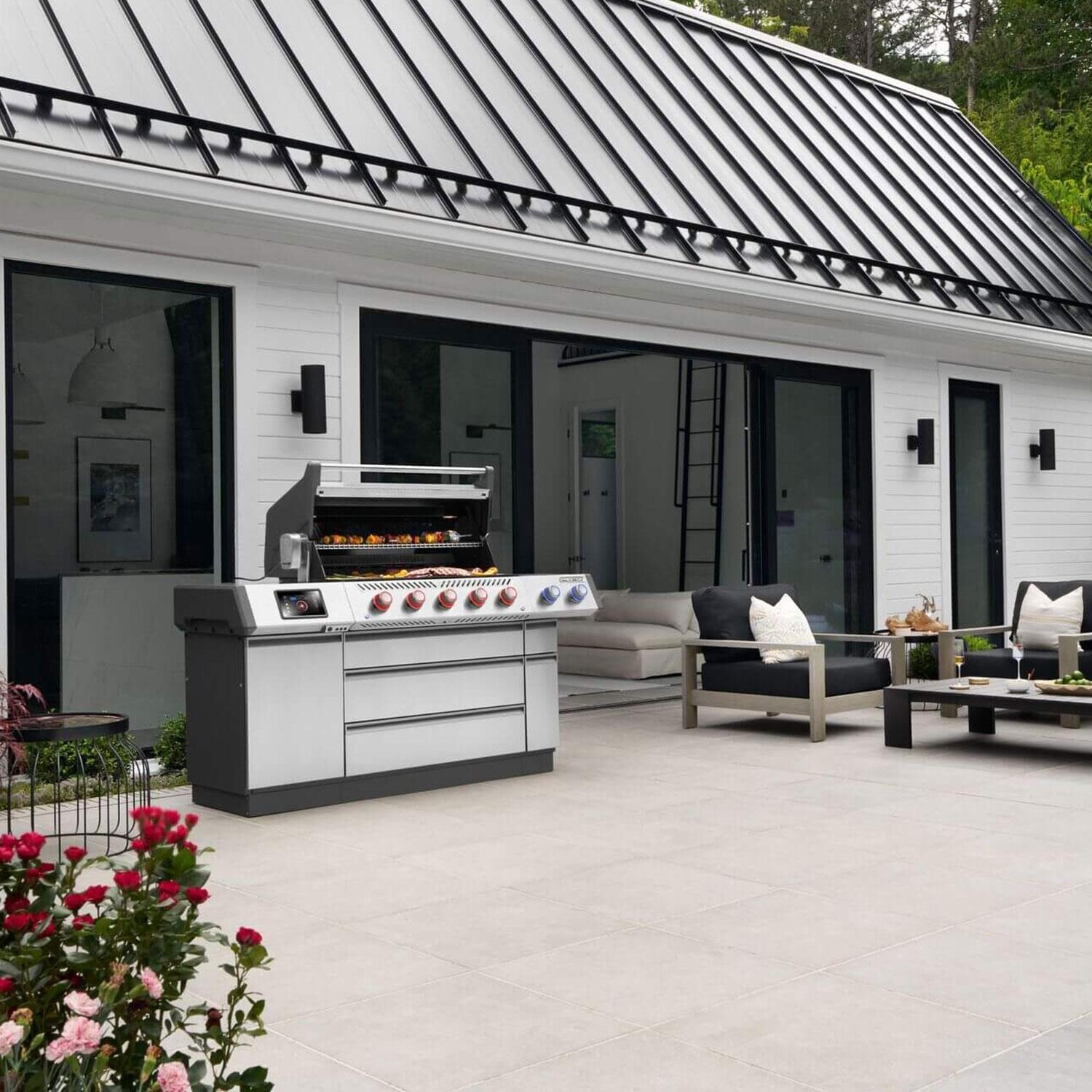 Napoleon PRO665VXRSIBPSS Prestige PRO 665 Elite 5 Burner Propane Grill w/ Smart Technology & Electric Smoker Box - Lifestyle thumbnail