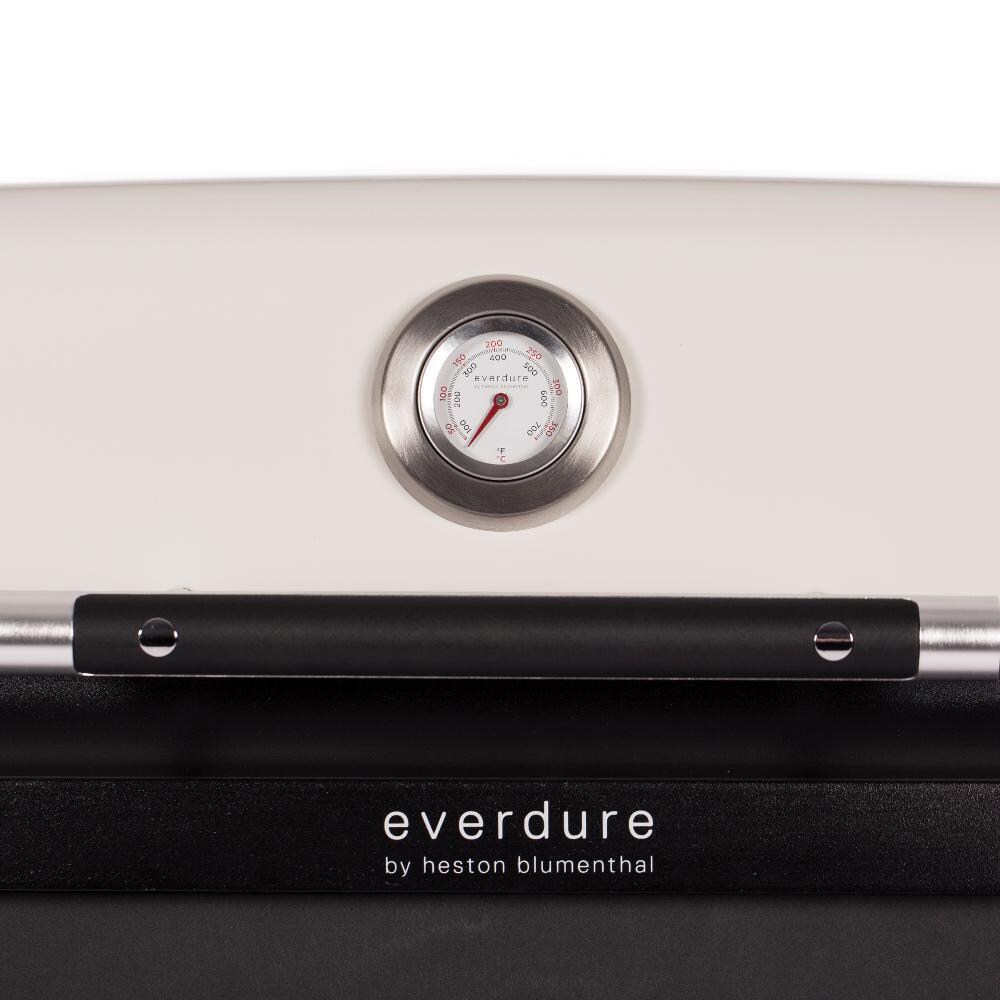 Everdure By Heston Blumenthal HBG3SUS FURNACE 52-Inch 3-Burner Propane Gas Grill With Stand - Stone - Thermostat thumbnail