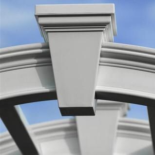 Nantucket Deluxe 7.8-Ft. Arbor - Arch Detail thumbnail