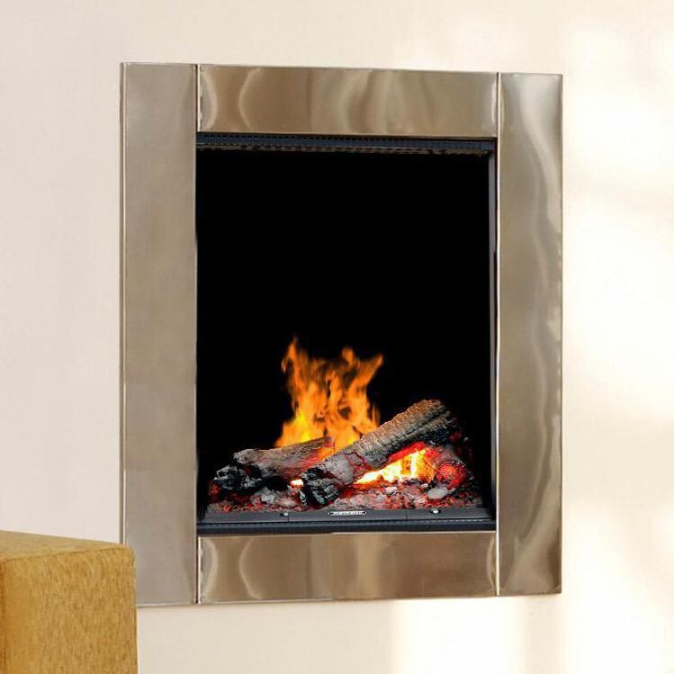 Dimplex Opti-Myst Pro 19-Inch Built-In Electric Firebox - Inner-Glow Logs - BOF4068L