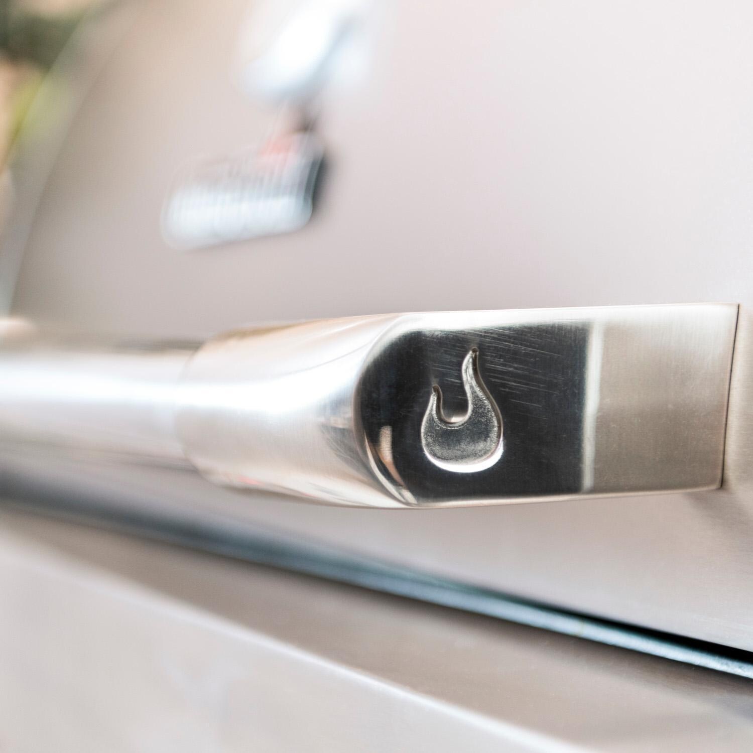 Charbroil 463246118 Medallion Series Modular Outdoor Kitchen Amplifire 5-Burner Gas Grill - Handle Detail thumbnail