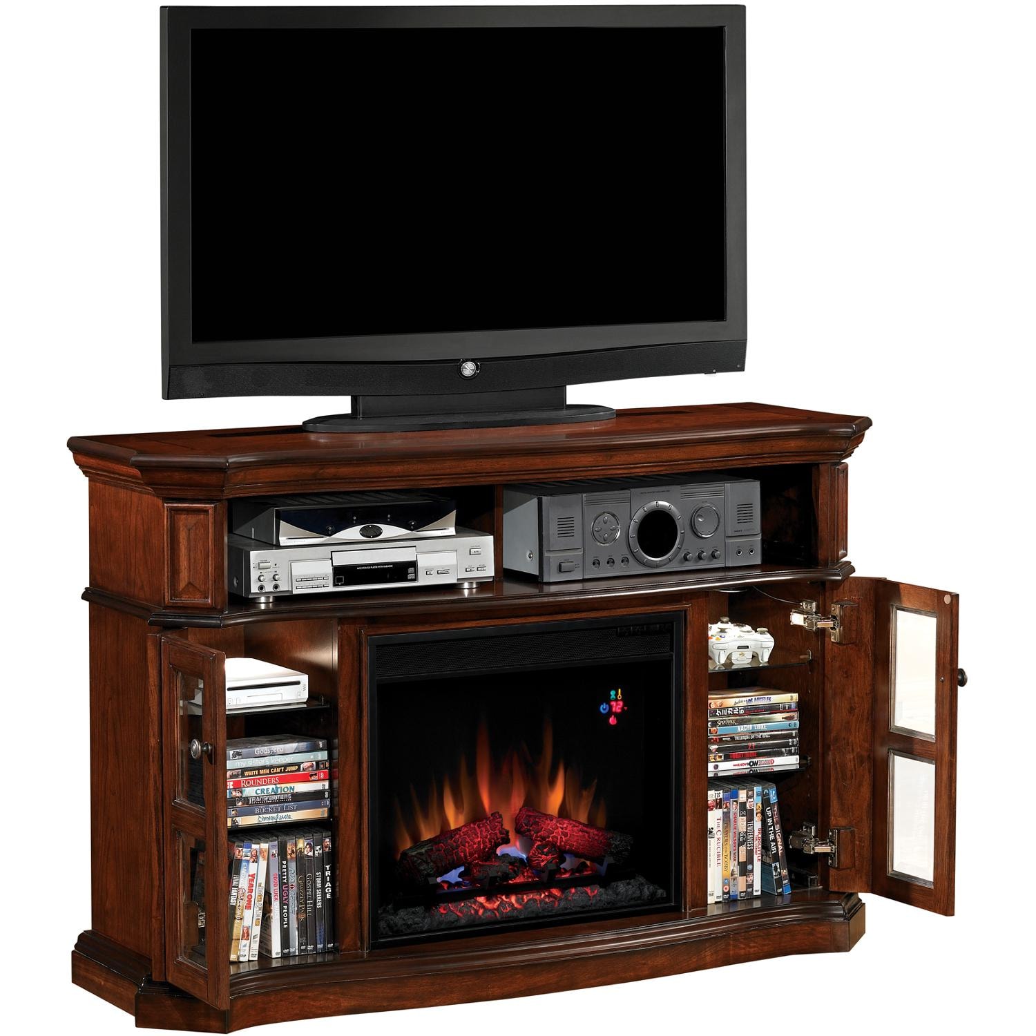 ClassicFlame 54 Inch Aberdeen Electric Fireplace Media