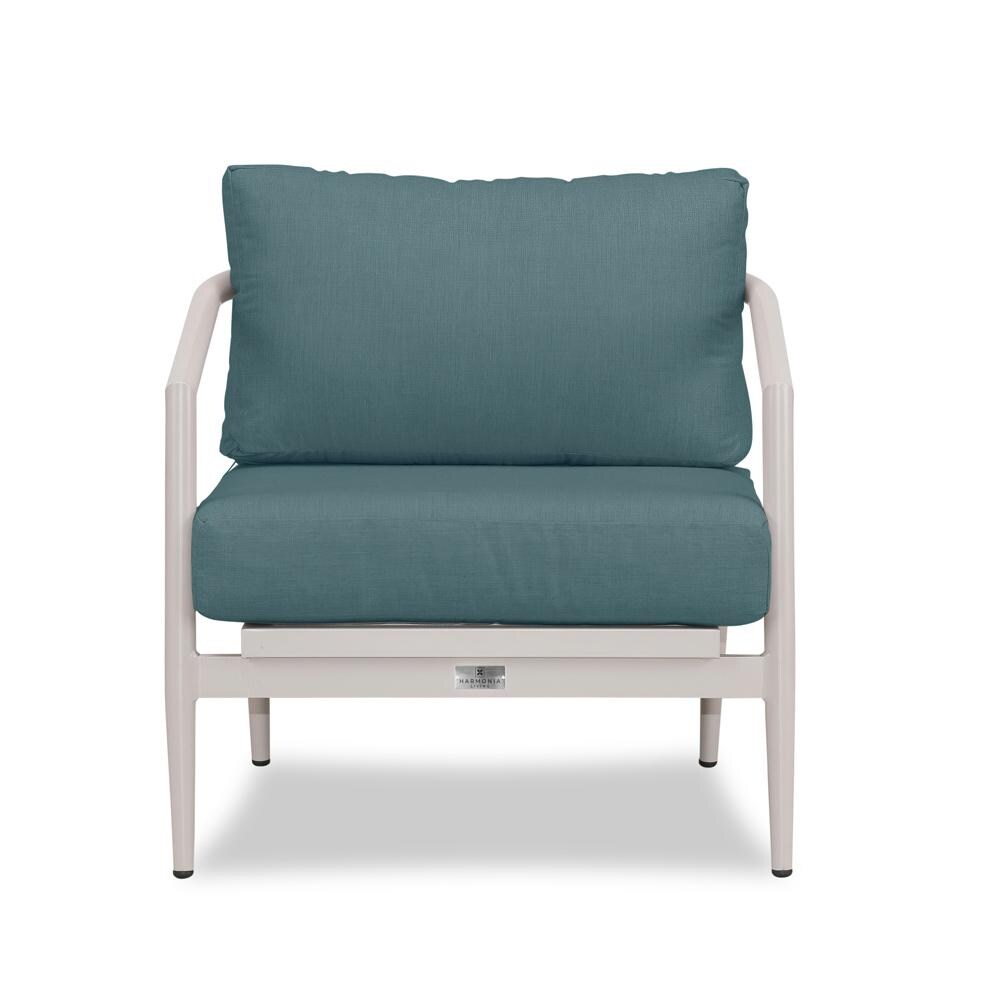 Lakeview Midnight Cove Aluminum Club Chair in Urban Stone/Carrera/Cast Lagoon - White Background thumbnail