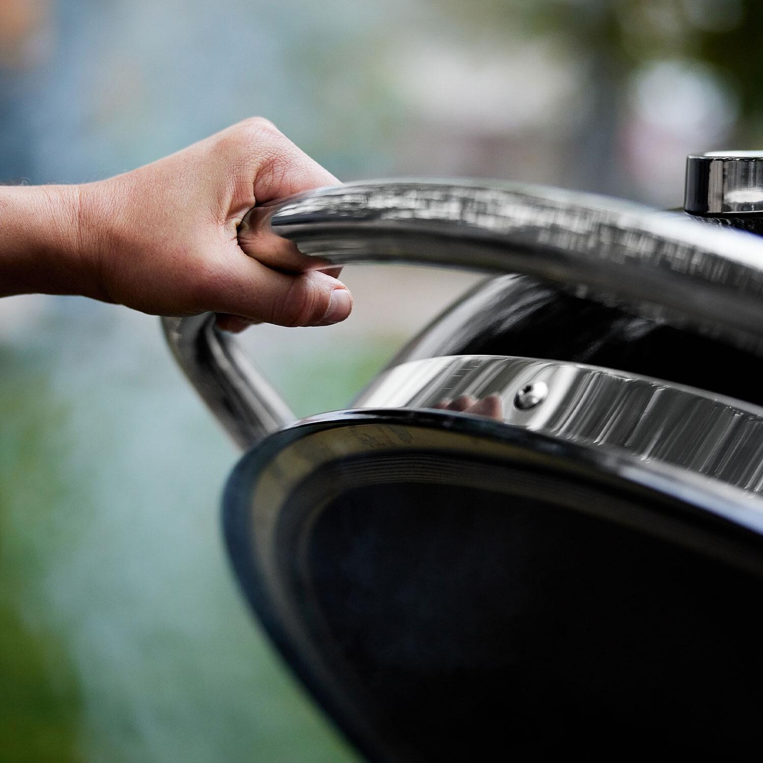 Weber 18501101 Summit 24-Inch Kamado S6 Charcoal Grill Center - Grill Handle - Detail thumbnail