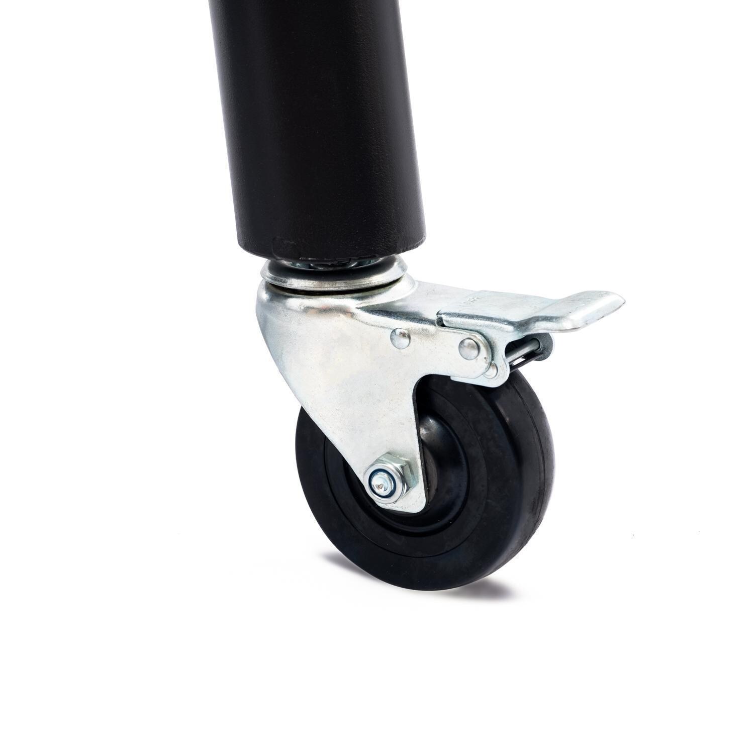 Victory BBQ-PG + BBQ-PG-CVR + BBQ-PLT20-HK + BBQ-PLT20-MQ + BBQ-PLT20-AP 35-Inch Wood Pellet Grill, Cover, & 20 Lb. Hardwood Pellets Ultimate Starter Pack - Locking Caster - White Background thumbnail