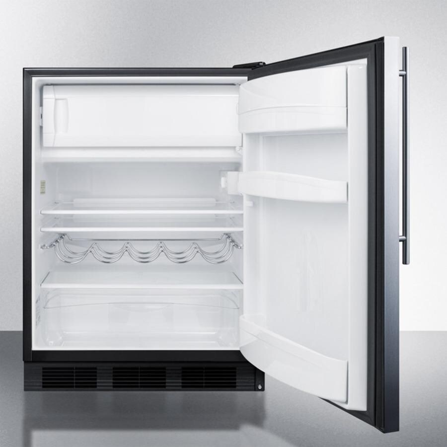 Summit 24-Inch 5.1 Cu. Ft. ADA Compliant Compact Refrigerator / Freezer - Open View thumbnail