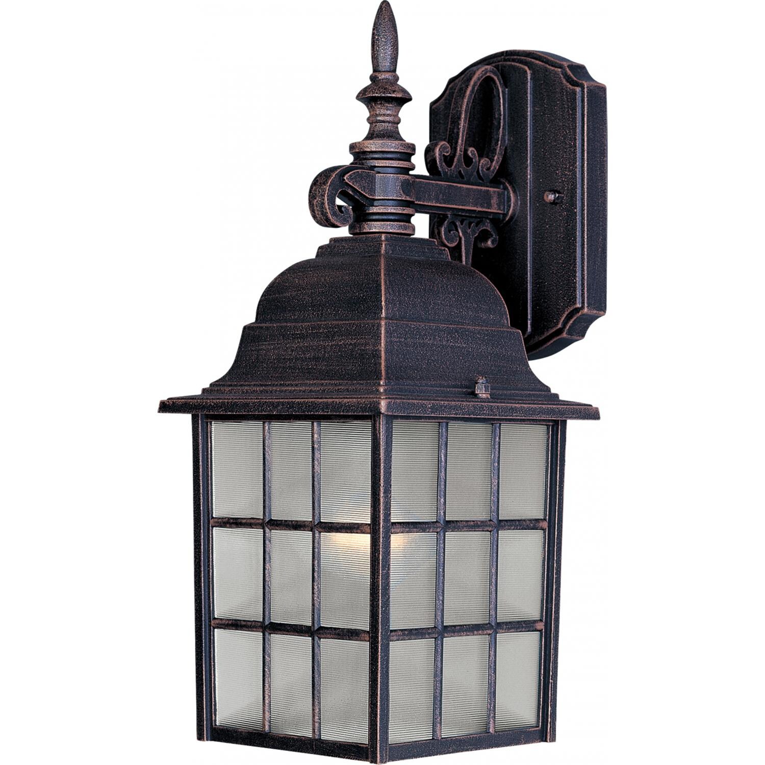 Maxim North Church One Light 14-Inch Outdoor Wall Light - Rust Patina - 1051RP image