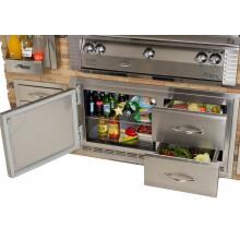 Alfresco 42-Inch 9.0 Cu. Ft. Outdoor Rated Refrigerated Cabinet - ARFG-42FB image