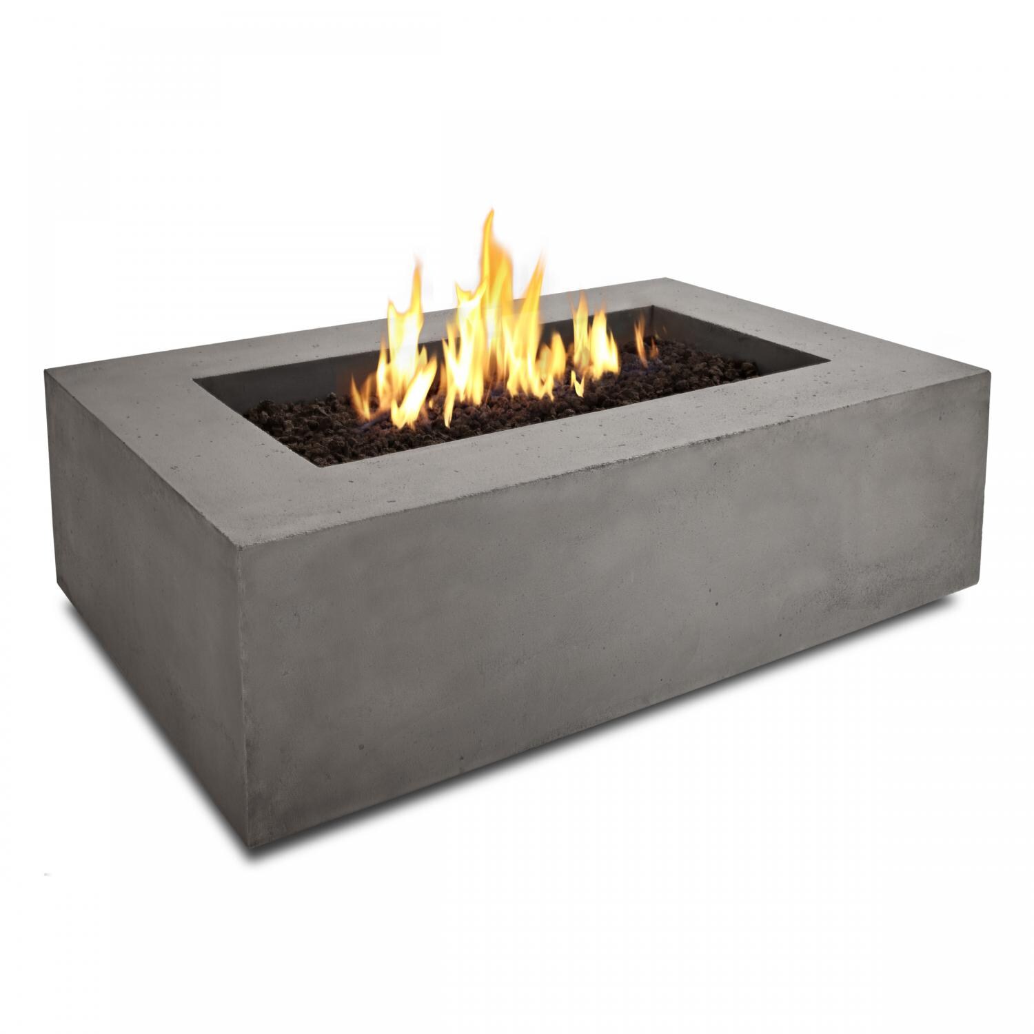 Real Flame Baltic 50-Inch Glacier Gray Fire Pit Table - Main View thumbnail