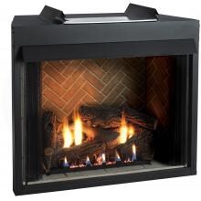 White Mountain Hearth By Empire Breckenridge Select 36-Inch Flush Front Vent Free Firebox W/ Herringbone Brick Liner - VFS36FB0F image