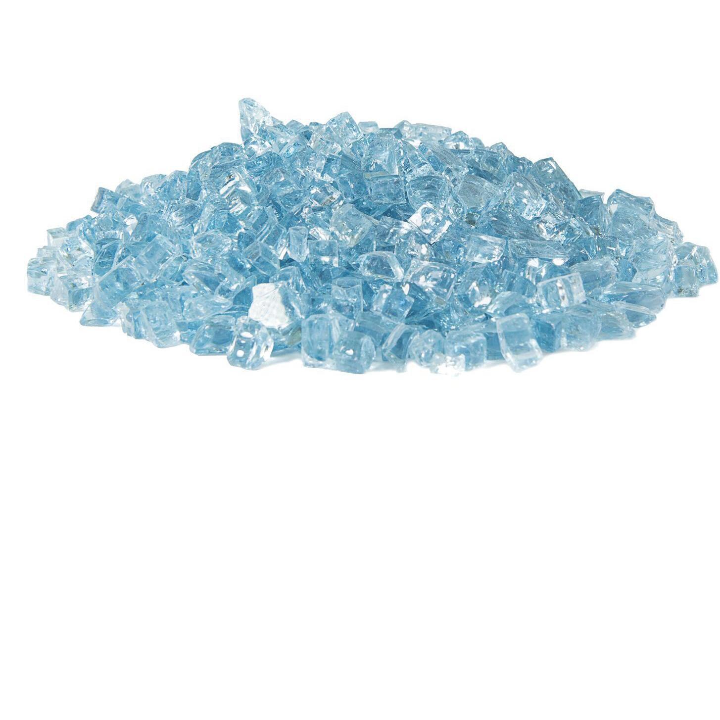 Lakeview Outdoor Designs 1/4-Inch Polar Blue Non-Reflective Fire Glass thumbnail