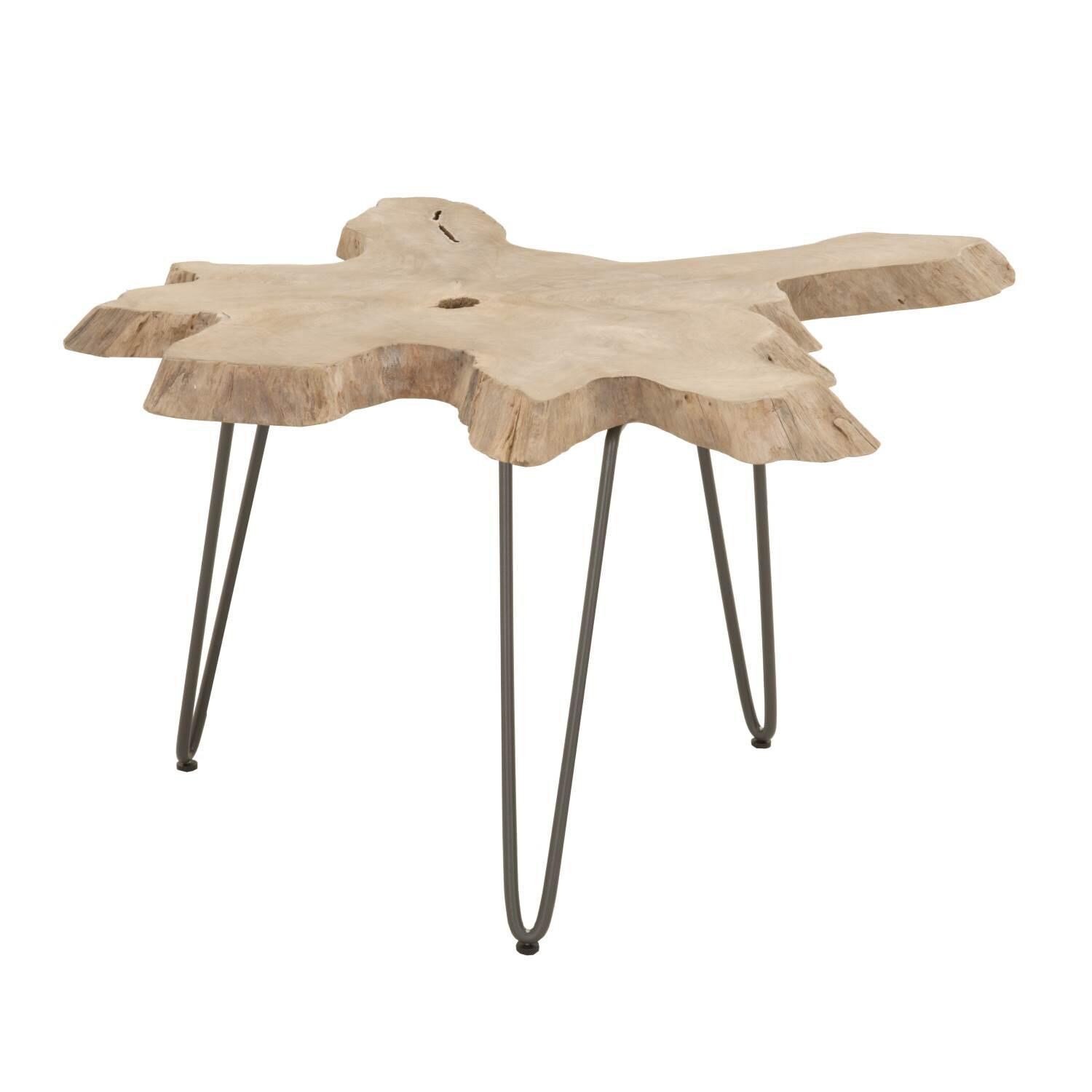 Lakeview Gray Teak Nesting Coffee Table - Tall Table thumbnail