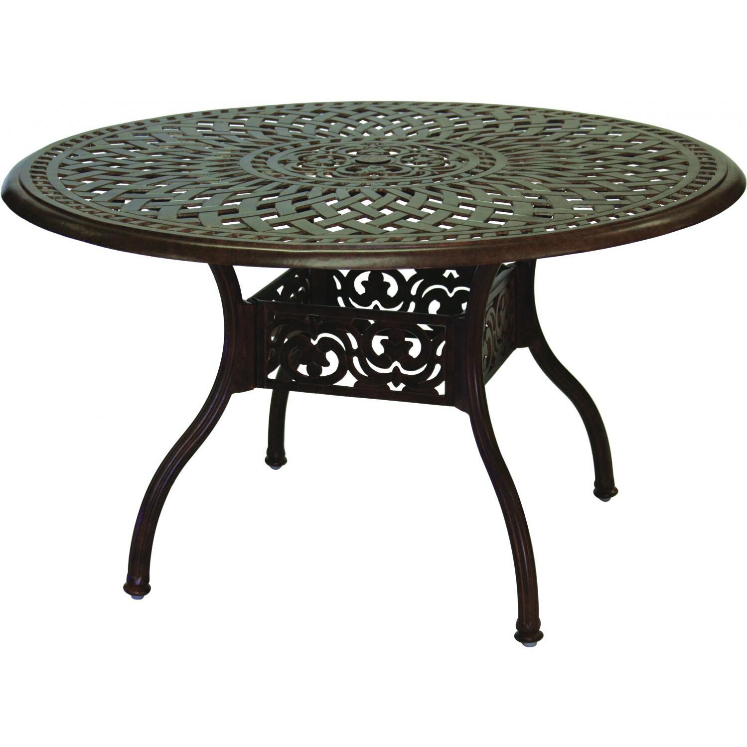 Darlee Series 60 Cast Aluminum Patio Dining Table thumbnail