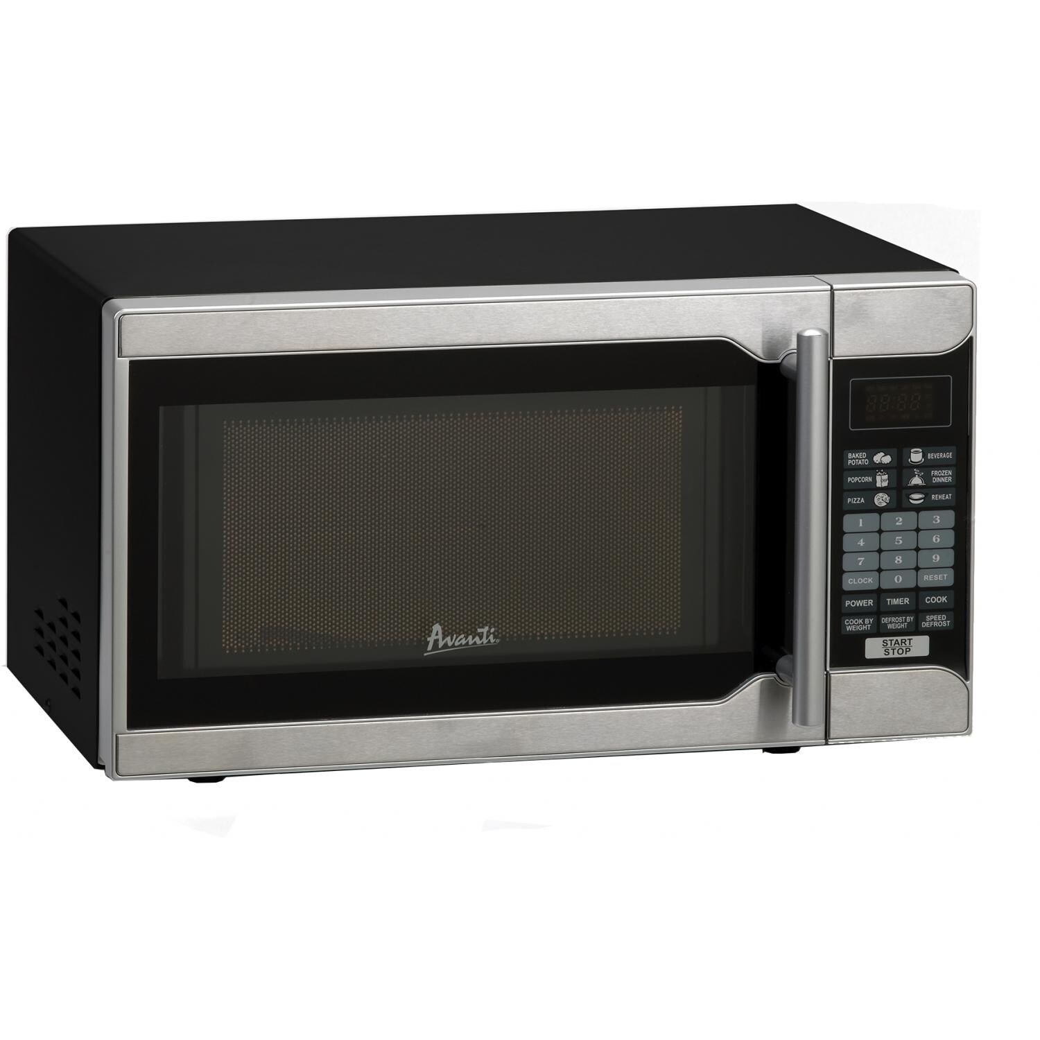 Avanti 0.7 Cu. Ft. Compact Microwave - Black - MO7103SST