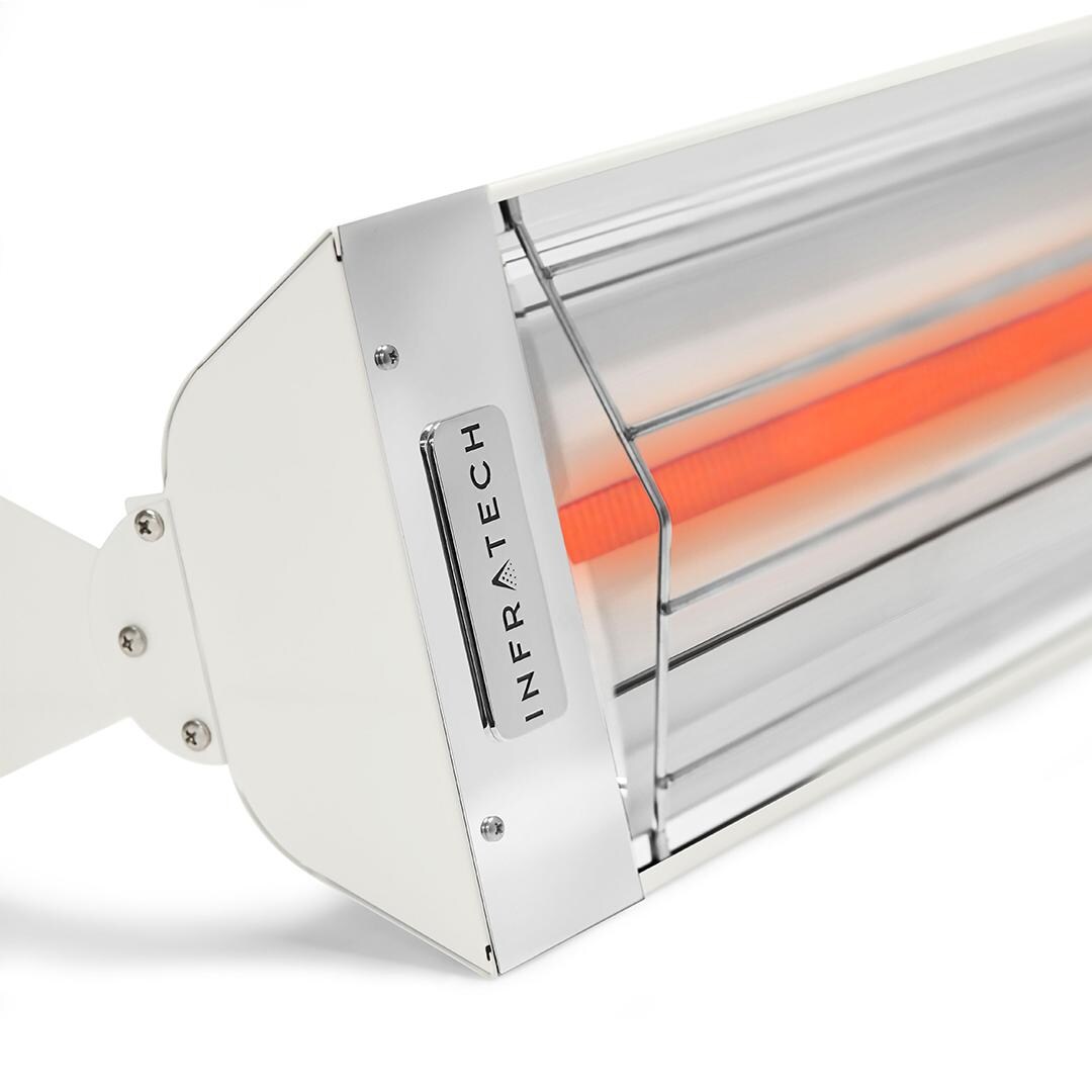 Infratech W-Series 39-in Single Element Electric Infrared Patio Heater - White - Detail thumbnail