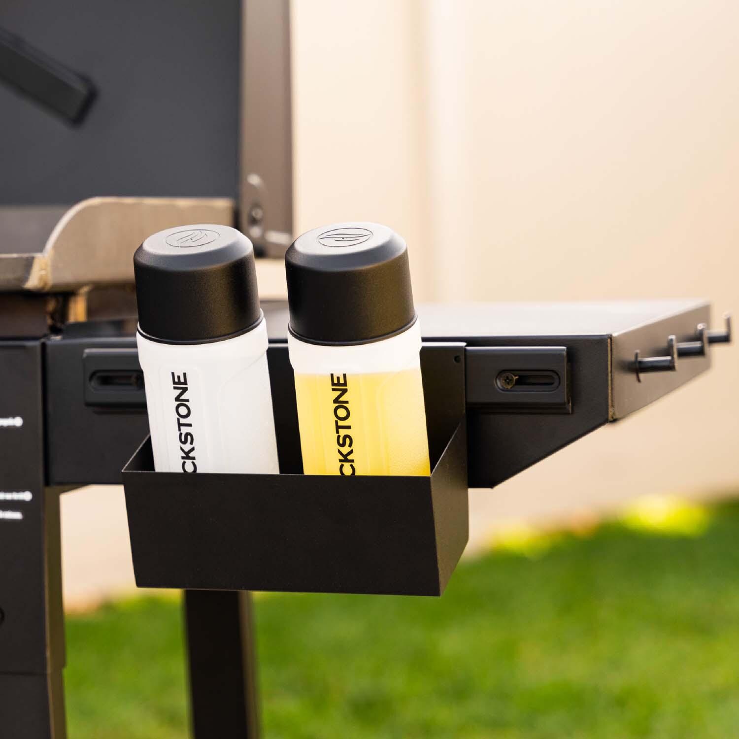 Blackstone 2367 Original 28-in Omnivore Griddle w/ Hood - Accessory Bin - Detail thumbnail