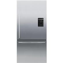 Fisher Paykel 17.1 Cu. Ft. Bottom Freezer Counter Depth Refrigerator W/ RH Flat Door, Icemaker & Water Dispenser - Stainless Steel - RF170WDRUX5 image