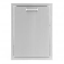 BBQGuys.com Sonoma Series 20-Inch Tilt-Out Stainless Steel Trash Bin