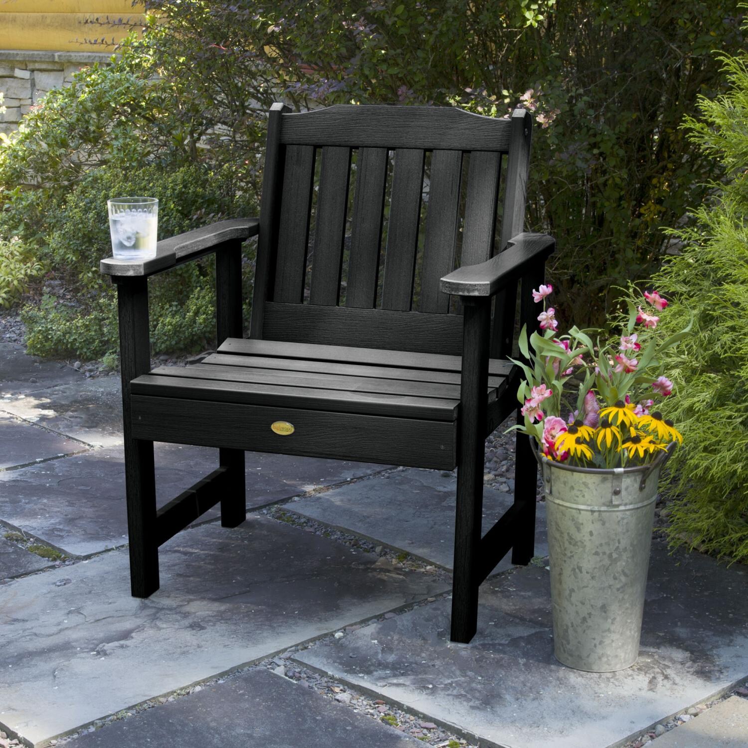 Lakeview Hart Lane Garden Chair - Black thumbnail