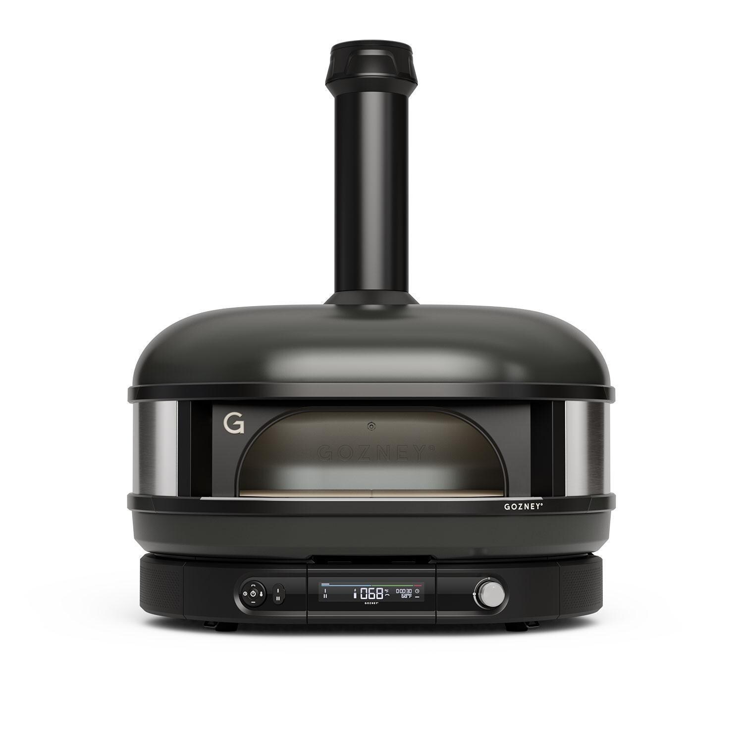 Gozney GMNOBUS1626 Dome Gen 2 Natural Gas Pizza Oven - Off Black - White Background thumbnail