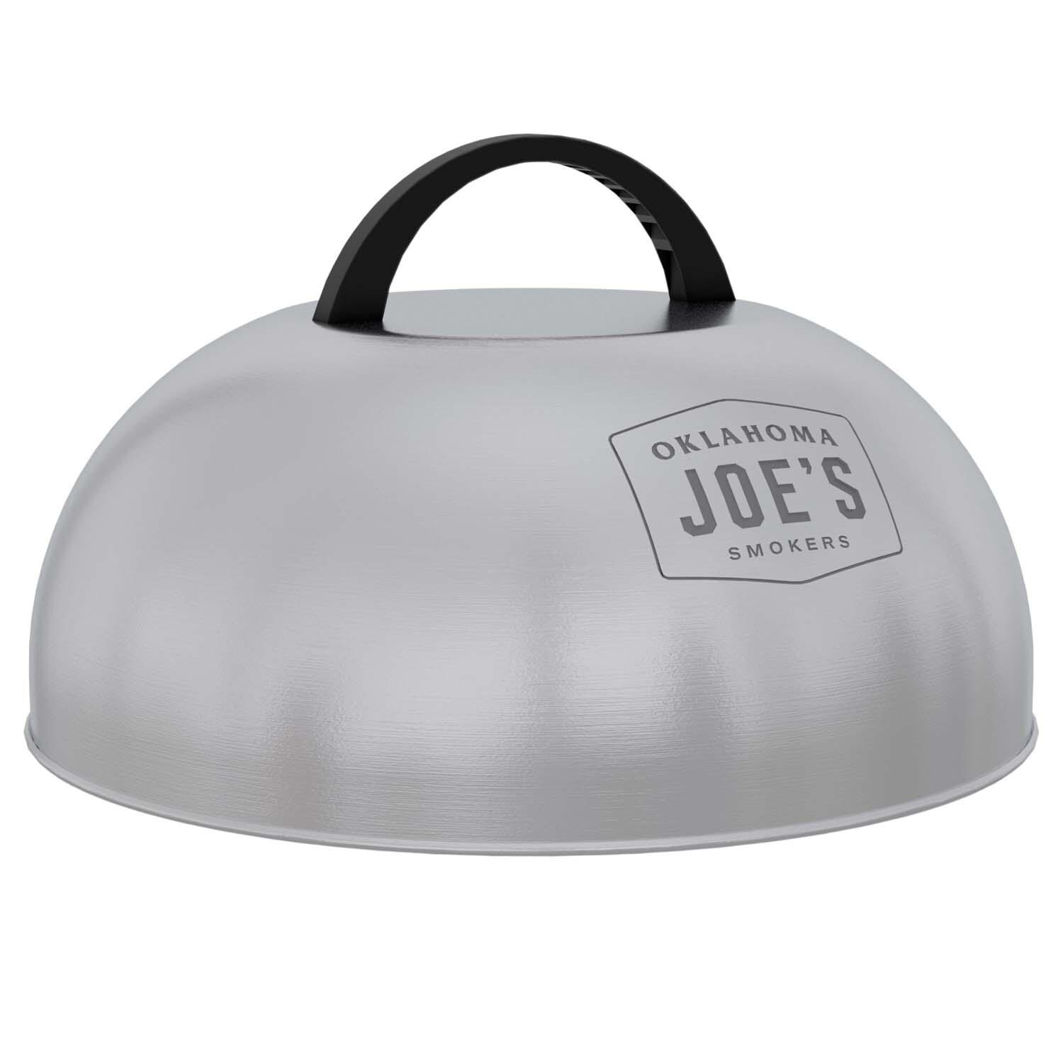 Oklahoma Joe's 3146323R04 Firecraft Smoking Lid - Side View - White Background thumbnail