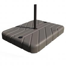 California Umbrella 102 Pound Fillable Resin Cantilever Patio Umbrella Base image