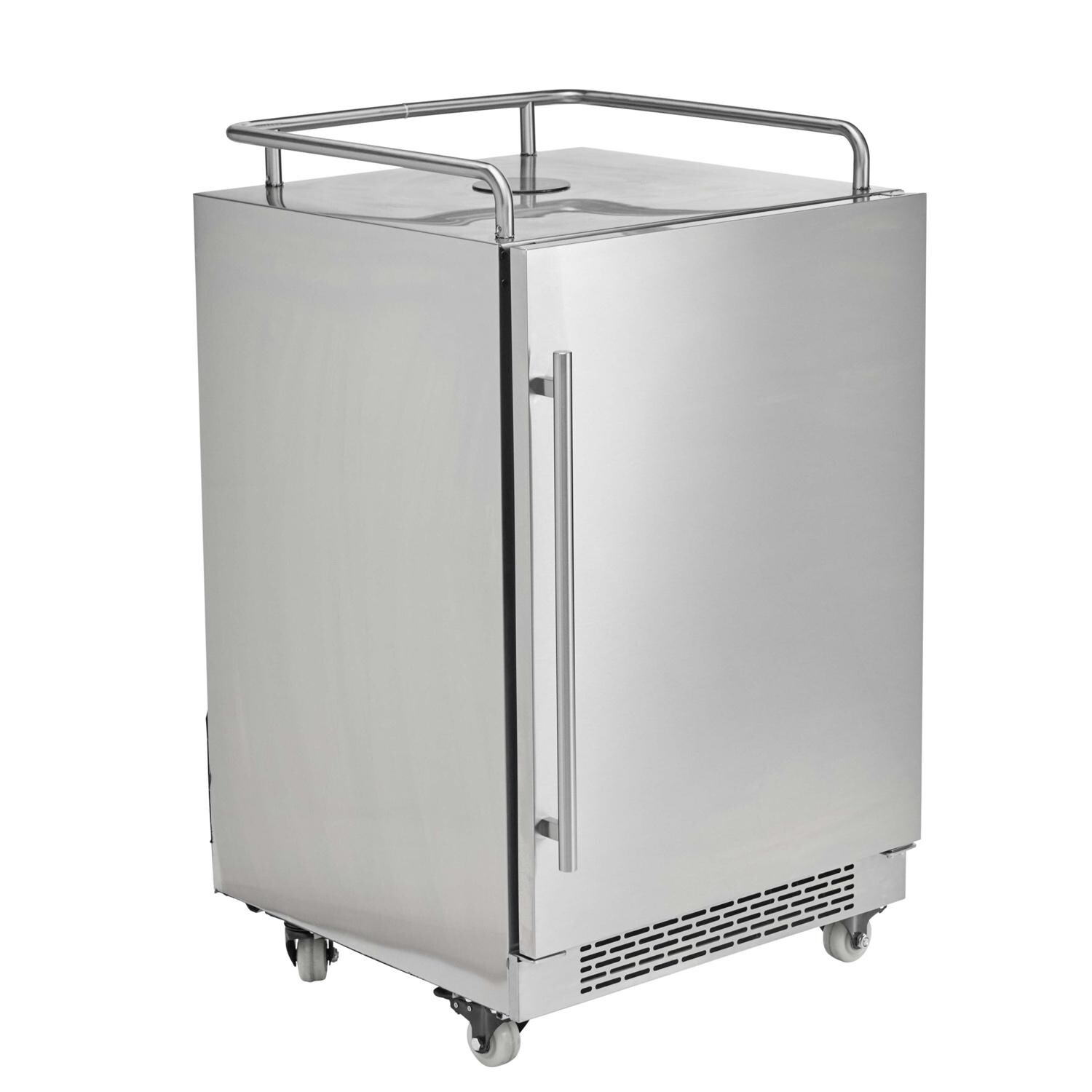 Coyote Outdoor Living C124KEG 24 Inch Kegerator - Angle - White Background thumbnail