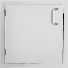 BBQGuys Kingston Series 21-Inch Stainless Steel Left-Hinged Single Access Door image