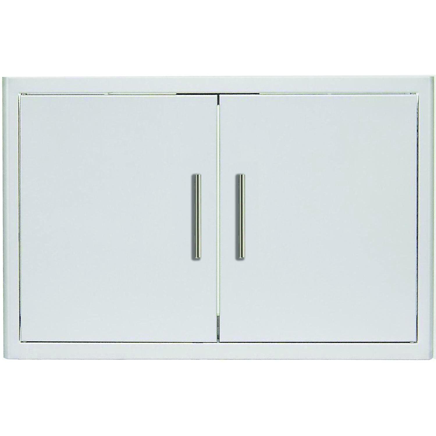 Blaze BLZ-AD32-R-SC 32-Inch Stainless Steel Double Access Door w/ Paper Towel Holder - White Background thumbnail